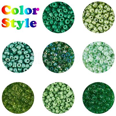 8/0 Round Glass Seed Beads SEED-PH0006-3mm-07-1