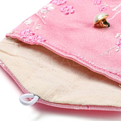 Chinese Style Floral Cloth Jewelry Storage Pouches LS-AJEW-D065-01A-04-1