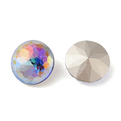 Glass Rhinestone Cabochons RGLA-L029-10B-1