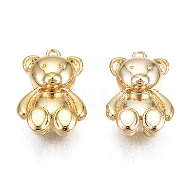 Brass Charms X-KK-N231-236-1