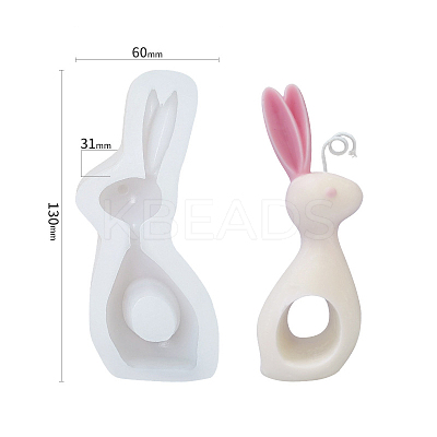DIY Animal Shape Candle Silicone Molds CAND-PW0008-44K-1