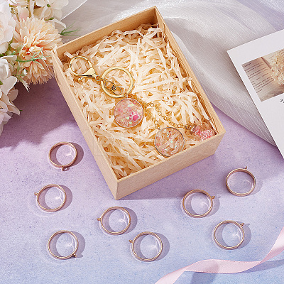 60Pcs Alloy Open Back Bezel Pendants FIND-OC0003-99-1