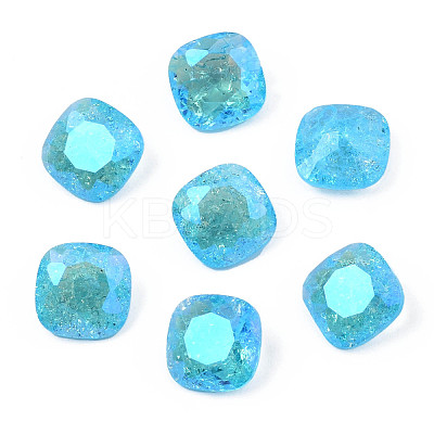Glass Rhinestone Cabochons MRMJ-N029-02A-09-1