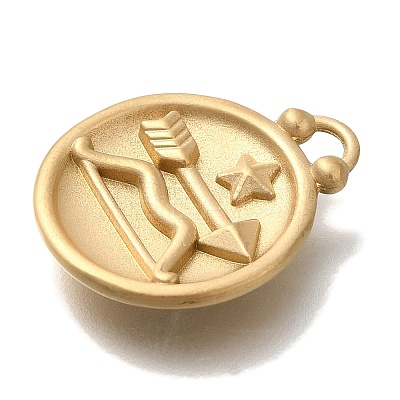 PVD Vacuum Plating 304 Stainless Steel Pendants STAS-S148-30G-09-1