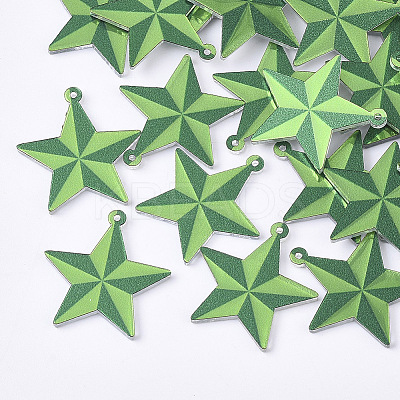 Acrylic Pendants OACR-S035-14B-1