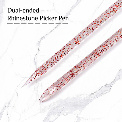 3Pcs Wood Nail Art Tools AJEW-TA0002-96A-1