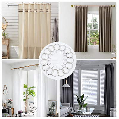 Iron Drape Sliding Eyelet Rings IFIN-SP0001-17A-P-1
