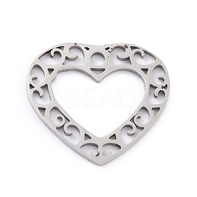 Non-Tarnish 201 Stainless Steel Pendants STAS-K003-07P-1