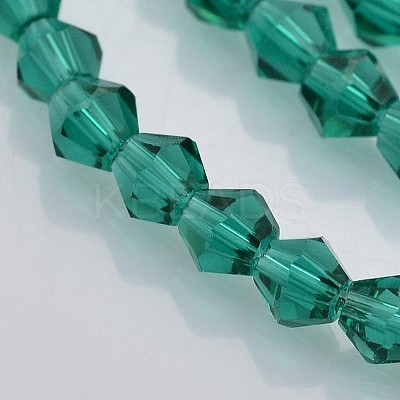 Faceted Bicone Glass Beads Strands EGLA-P017-3mm-09-1