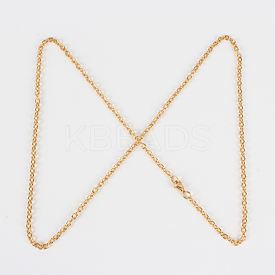 304 Stainless Steel Cable Chain for Necklace Making STAS-P045-06G-1