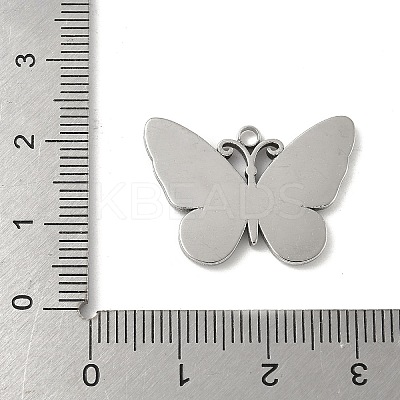 304 Stainless Steel Pendants STAS-P388-09P-1