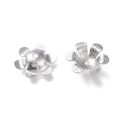Non-Tarnish 304 Stainless Steel Bead Caps LS-STAS-K194-16P-1