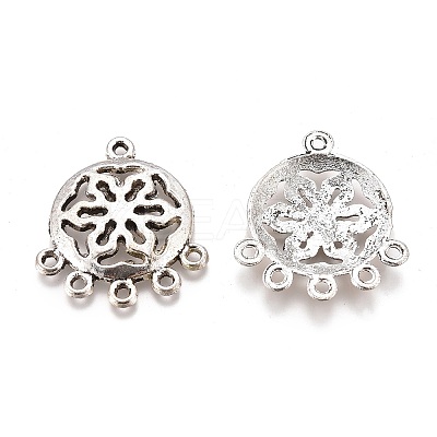 Tibetan Style Alloy Chandelier Components Links PALLOY-M186-06AS-RS-1