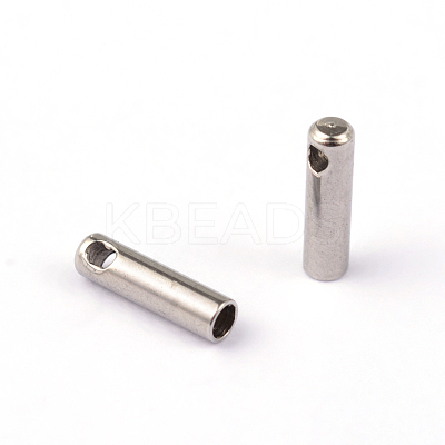 Tarnish Resistant 304 Stainless Steel Cord Ends STAS-H311-1.3mm-1
