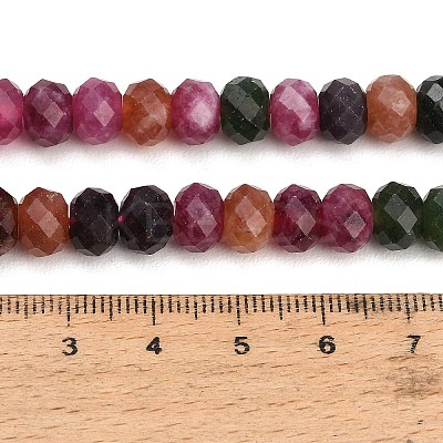 Faceted Dyed Natural White Jade Beads Strands GG-CBAE966-01A-G-1