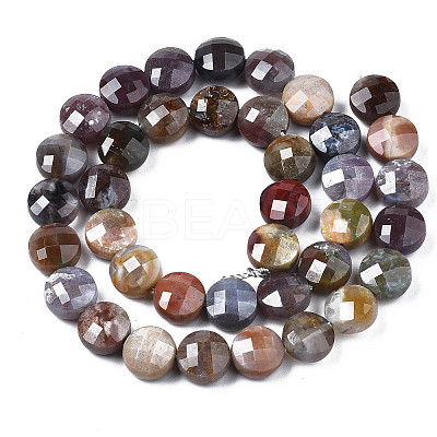 Natural Indian Agate Beads Strands X-G-S359-369-1