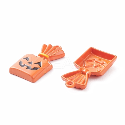 Halloween Alloy Enamel Pendants ENAM-P244-01-1