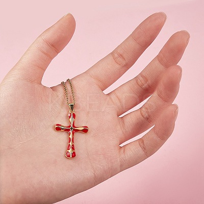 5Pcs 5 Colors Brass Enamel Pendants KK-SZ0004-07-1