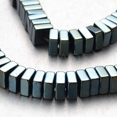 Electroplate Non-magnetic Synthetic Hematite Bead Strands G-F300-20A-07-1