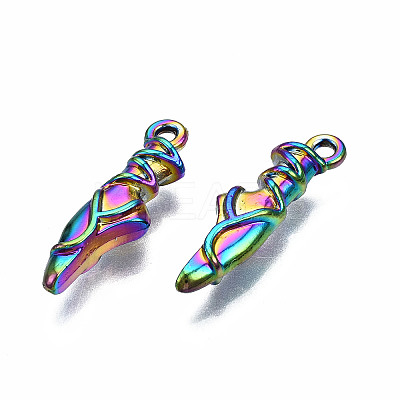 Rainbow Color Alloy Pendants LS-PALLOY-N163-109-NR-1