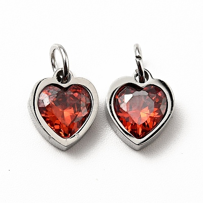 304 Stainless Steel Pendants STAS-D189-06P-07-1
