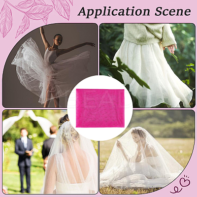 Polyester Mesh Fabric DIY-WH20009-40Q-1