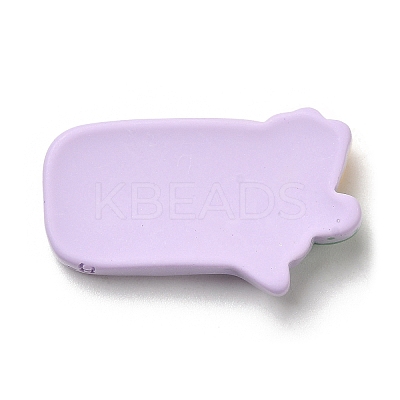 Opaque Resin Cabochons LS-RESI-K026-02A-1