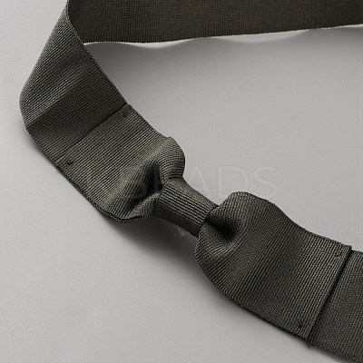 Women's Faux Suede Bowknot Stretchable Hat Band AJEW-WH0696-082P-1