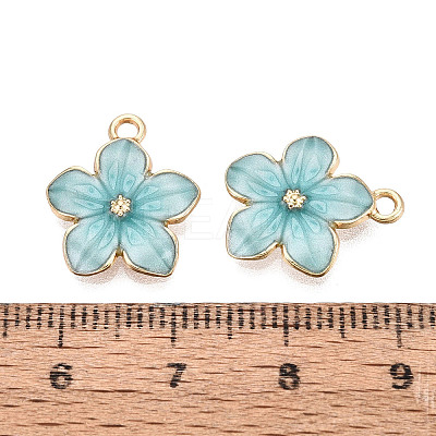 Alloy Enamel Pendants ENAM-F144-15A-1