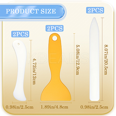 Plastic Letter Opener Knife Tools TOOL-CP0001-41-1