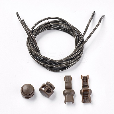 DIY Elastic Lock Shoelace AJEW-WH0057-05D-1