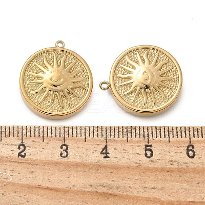 304 Stainless Steel Pendants STAS-L022-498G-1