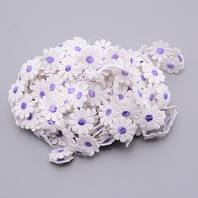 Polyester Lace Trim OCOR-WH0033-55E-1