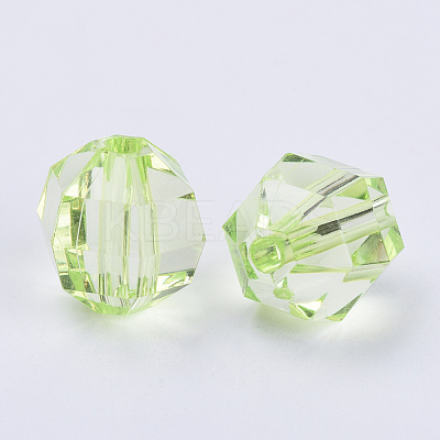 Transparent Acrylic Beads LS-TACR-Q256-6mm-V32-1