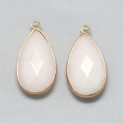 Natural White Jade Pendants G-S221-01G-1
