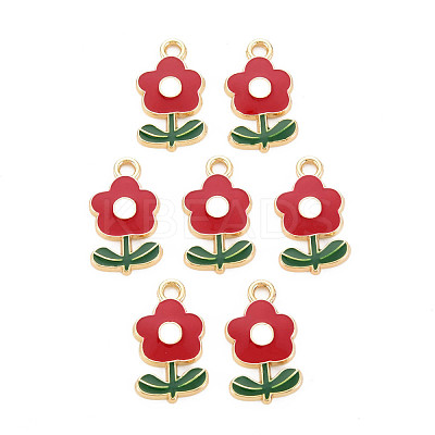 Eco-Friendly Zinc Alloy  Pendants ENAM-R051-12-01G-NR-1