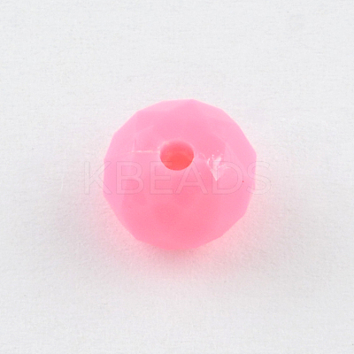 Opaque Acrylic Beads SACR-R850-19-1
