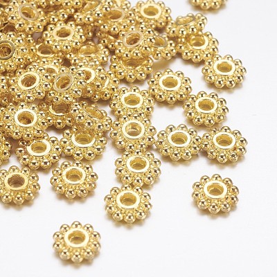 Gear Tibetan Style Alloy Spacer Beads X-AB145-NFG-1