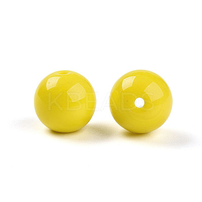 Opaque Solid Color Glass Beads LS-GLAA-N007-10mm-A02-1