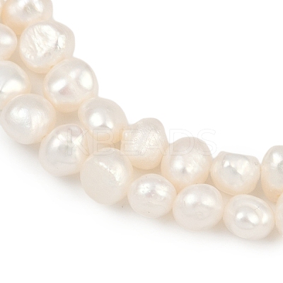 Natural Cultured Freshwater Pearl Beads Strands PEAR-P064-20A-04A-01-1