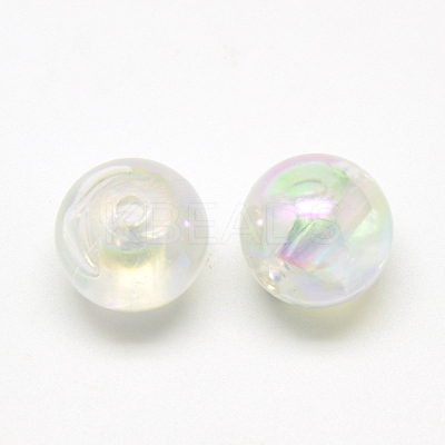 Imitation Jelly Acrylic Beads X-MACR-Q169-71B-1