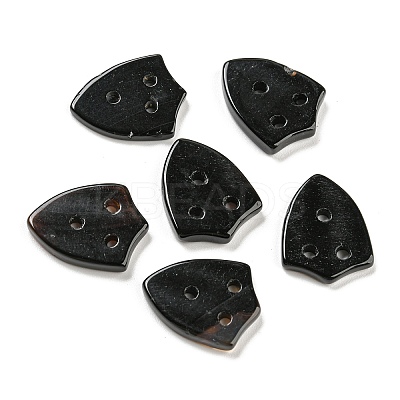 Natural Black Onyx(Dyed & Heated) Pendans G-Q006-02-1
