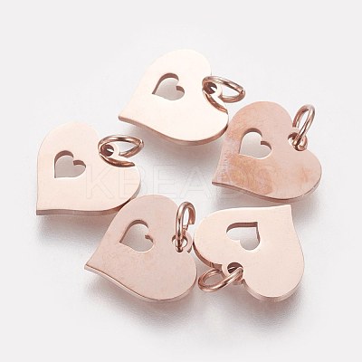 Ion Plating(IP) 304 Stainless Steel Pendants A-STAS-Q201-T457R-1