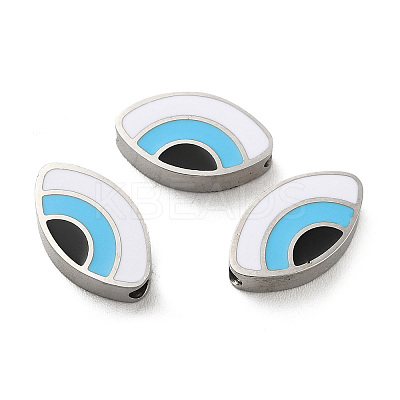 304 Stainless Steel Beads STAS-C074-09P-1