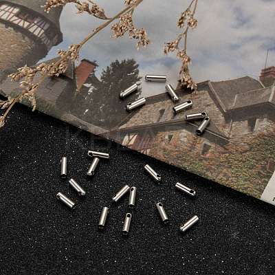 Tarnish Resistant 304 Stainless Steel Cord Ends STAS-E033-5-1