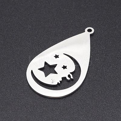 Non-Tarnish 201 Stainless Steel Pendants STAS-S105-LA216-1