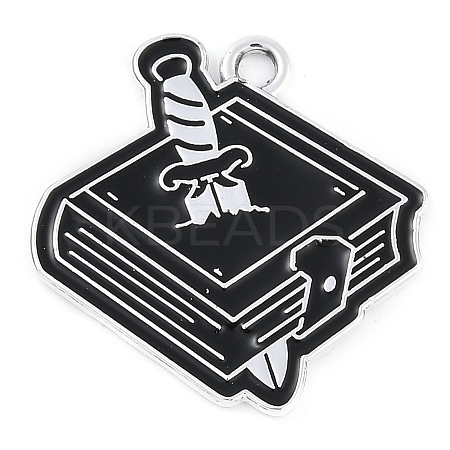 Alloy Pendants ENAM-R004-02P-05-1