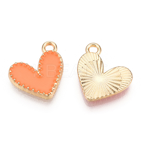 Alloy Enamel Charms ENAM-T011-204F-1