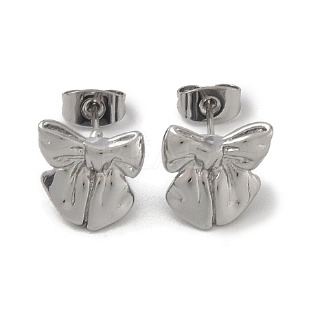 Brass Stud Earring Findings KK-G497-30P-1