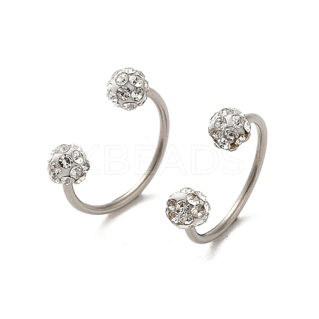 304 Stainless Steel Piercing Body Jewelry AJEW-C033-01A-P-1